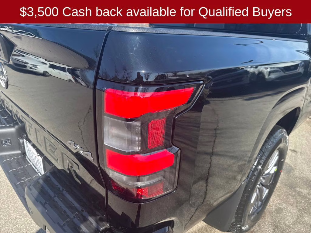 2026 Super Black Nissan Frontier SV 4X4 Truck