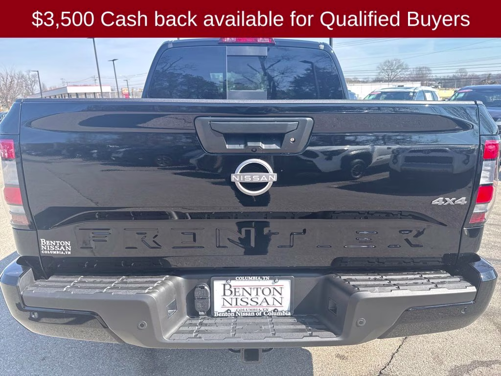 2026 Super Black Nissan Frontier SV 4X4 Truck