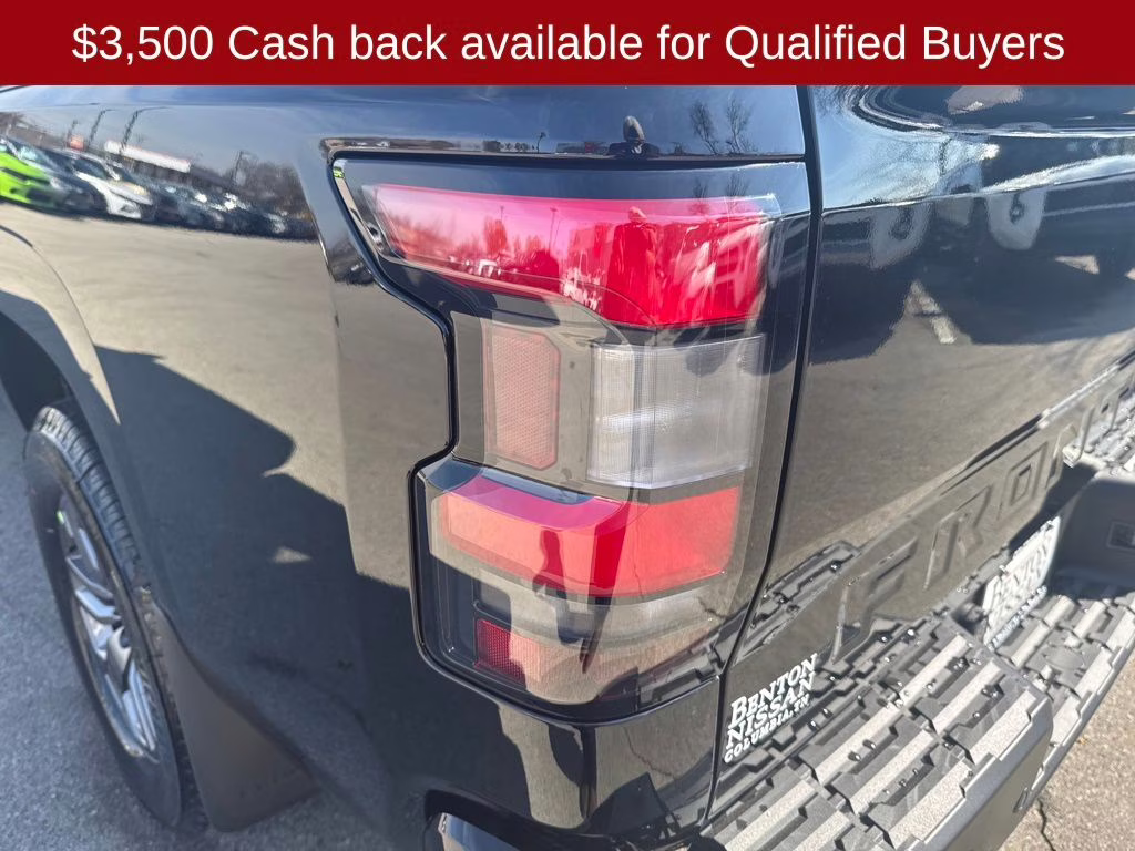 2026 Super Black Nissan Frontier SV 4X4 Truck