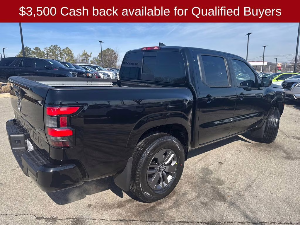 2026 Super Black Nissan Frontier SV 4X4 Truck