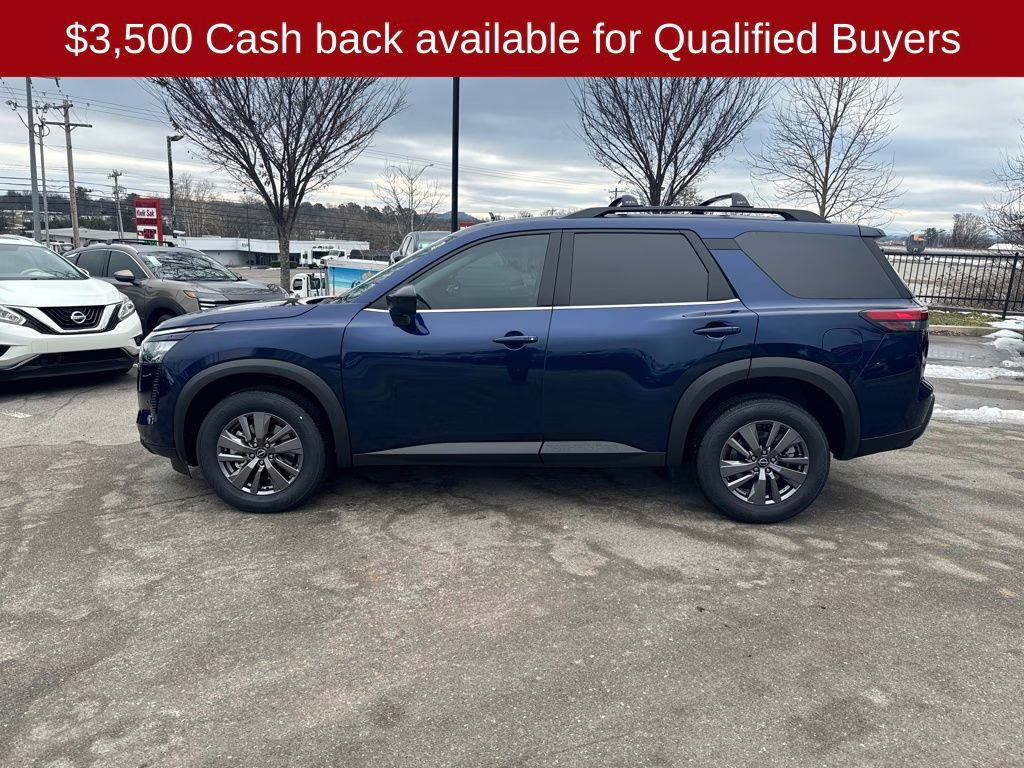 2026 Deep Ocean Blue Pearl Nissan Pathfinder SV 4X4 SUV