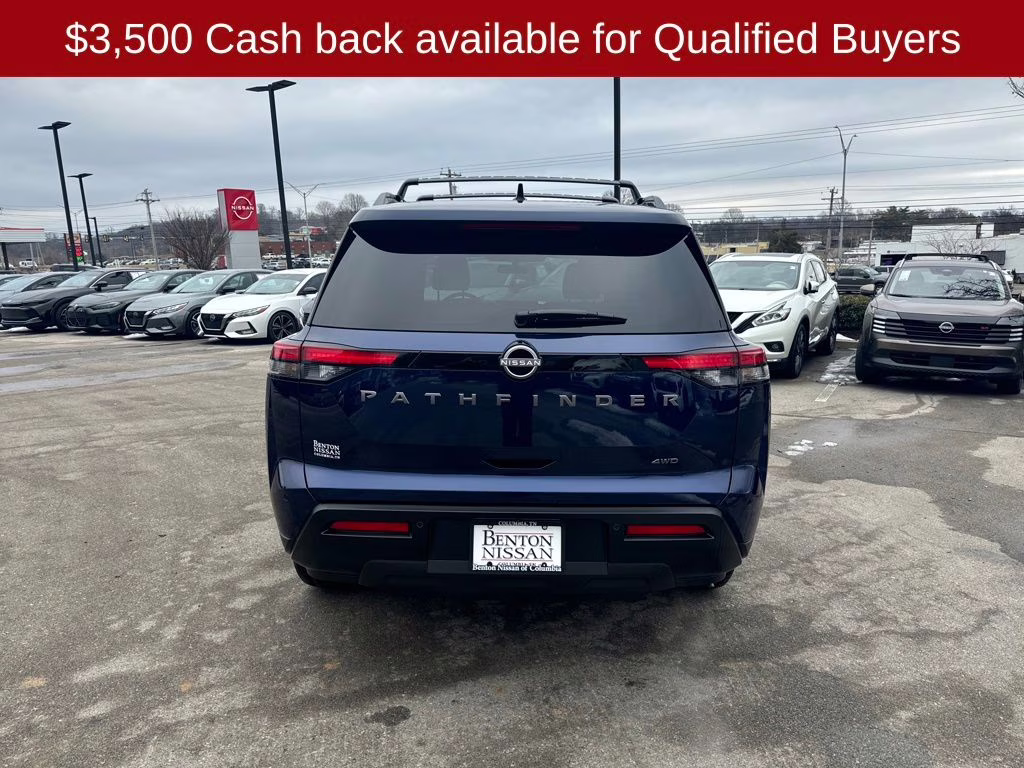 2026 Deep Ocean Blue Pearl Nissan Pathfinder SV 4X4 SUV
