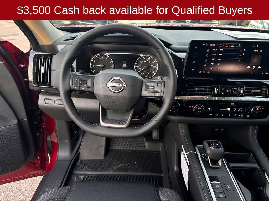 2026 Scarlet Ember Tintcoat Nissan Pathfinder SV 4X4 SUV