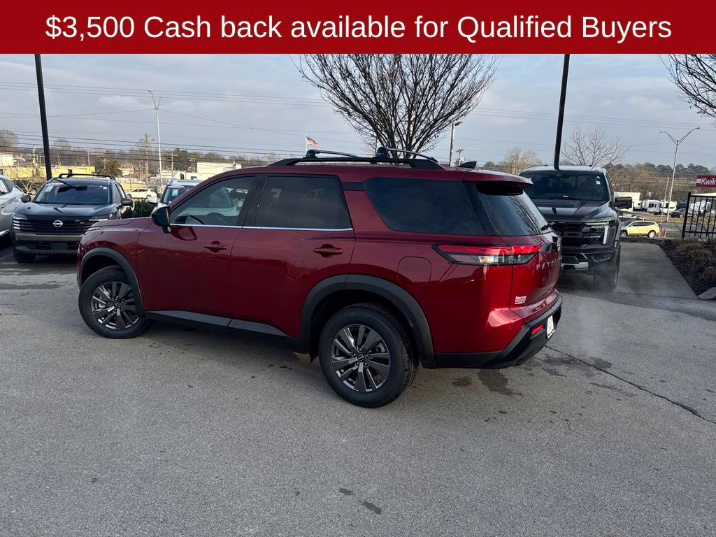 2026 Scarlet Ember Tintcoat Nissan Pathfinder SV 4X4 SUV