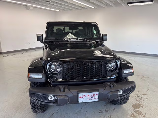 2026 Black Clearcoat Jeep Gladiator Willys 4X4 Truck