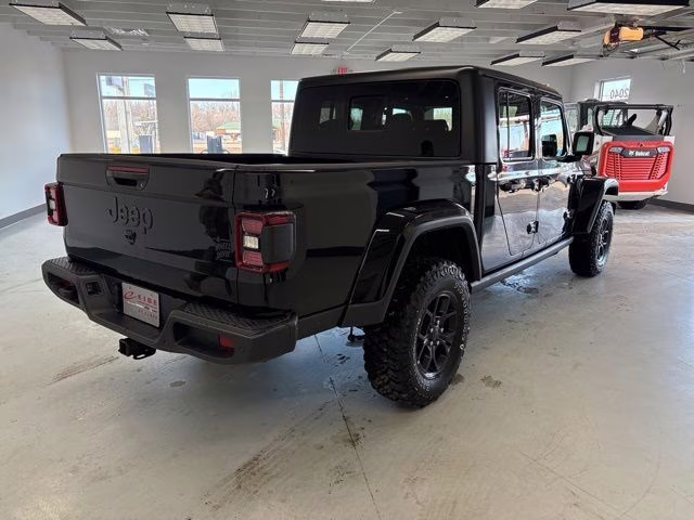 2026 Black Clearcoat Jeep Gladiator Willys 4X4 Truck