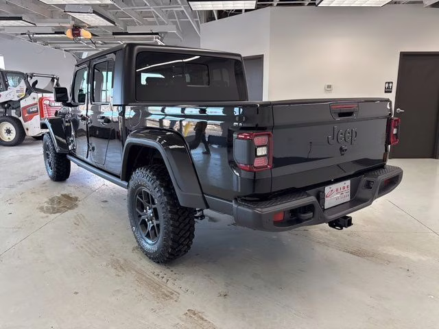 2026 Black Clearcoat Jeep Gladiator Willys 4X4 Truck