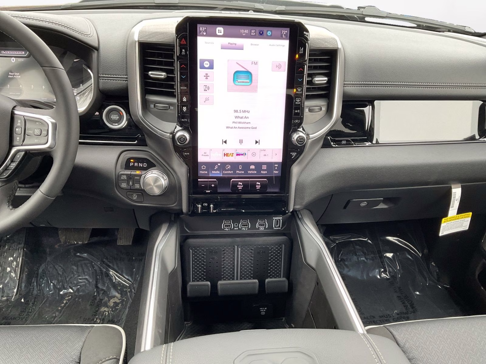 2026 Forged Blue Metallic Ram 1500 Laramie 4X4 Truck