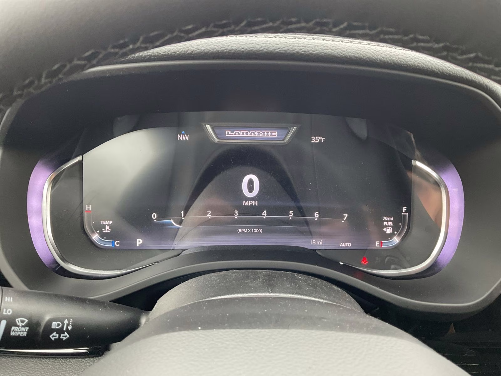 2026 Forged Blue Metallic Ram 1500 Laramie 4X4 Truck