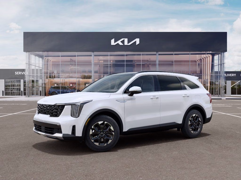 2026 Glacial White Pearl Kia Sorento S FWD SUV