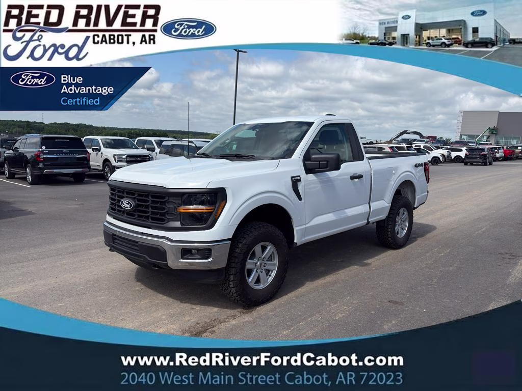2026 Oxford White Ford F-150 XL 4X4 Truck