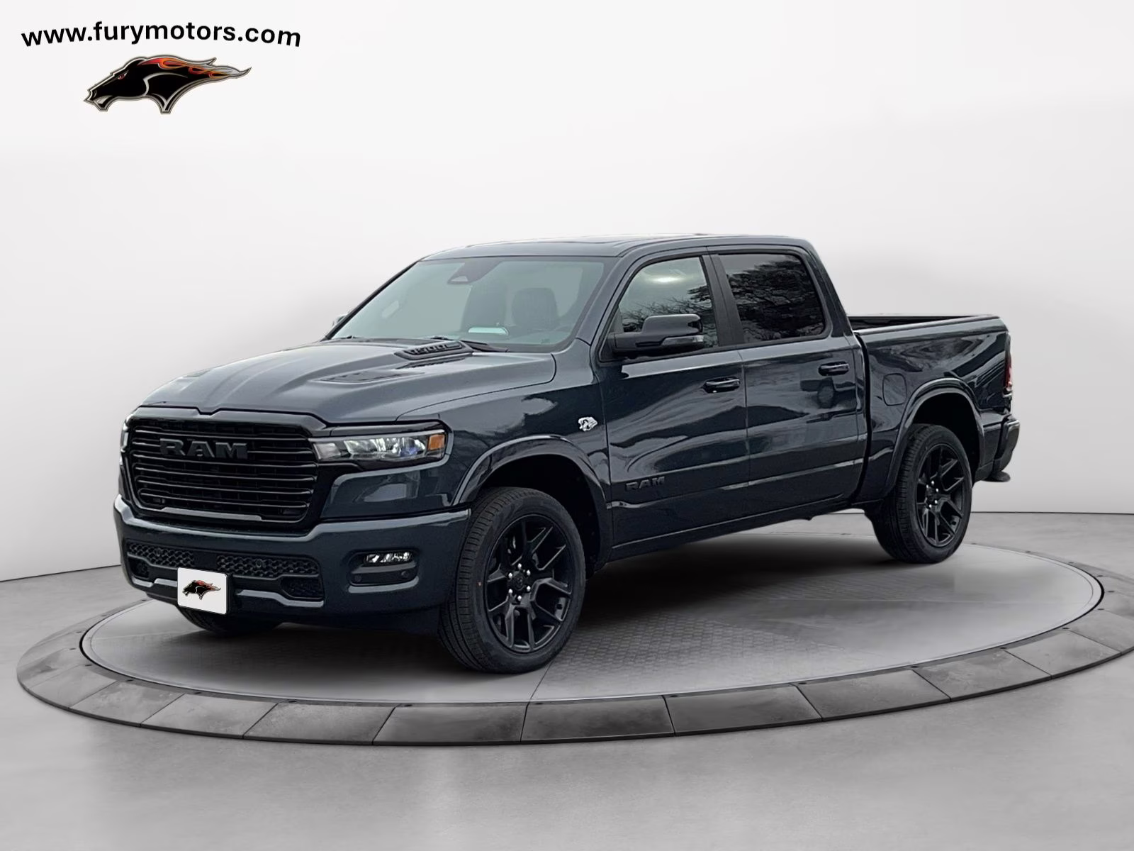 2026 Forged Blue Metallic Ram 1500 Laramie 4X4 Truck