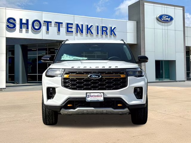 2026 White Ford Explorer Tremor 4X4 SUV