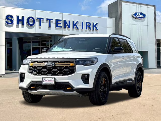2026 White Ford Explorer Tremor 4X4 SUV