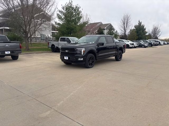 2025 Black Metallic Ford F-150 Platinum 4X4 Truck