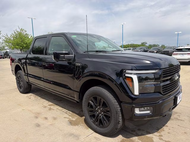 2025 Black Metallic Ford F-150 Platinum 4X4 Truck
