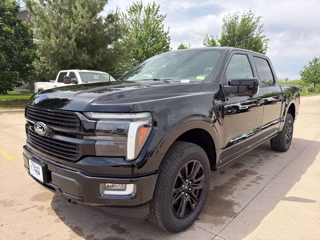 2025 Black Metallic Ford F-150 Platinum 4X4 Truck