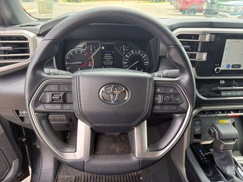 2025 Midnight Black Metallic Toyota Tundra SR5 4X4 Truck