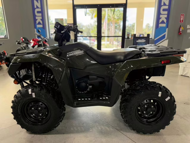 2025 GRN Suzuki KingQuad 750 AXi Power Steering ATV