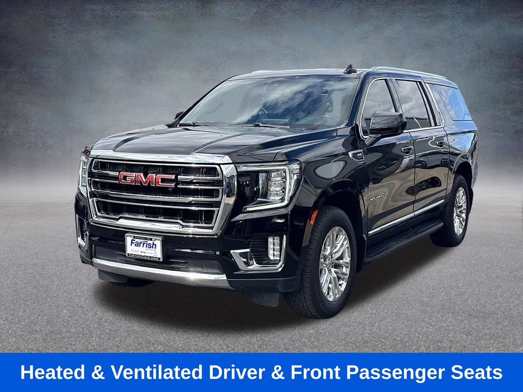 2022 Onyx Black GMC Yukon XL SLT 4X4 SUV