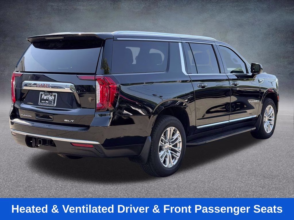 2022 Onyx Black GMC Yukon XL SLT 4X4 SUV