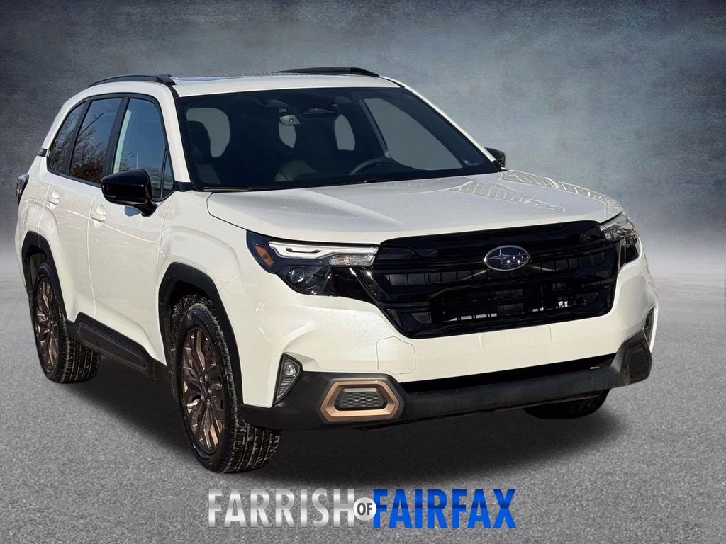 2026 Crystal White Pearl Subaru Forester Sport AWD SUV