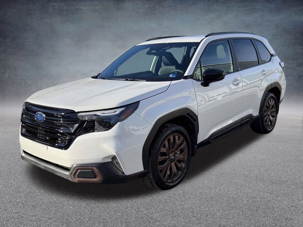 2026 Crystal White Pearl Subaru Forester Sport AWD SUV