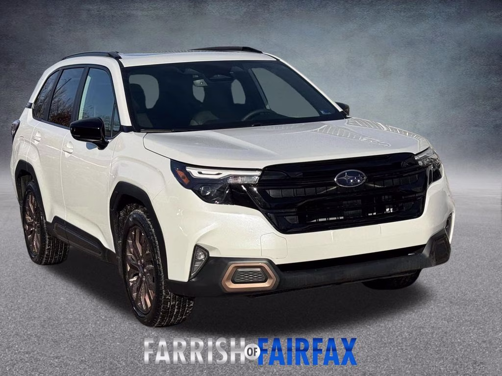 2026 Crystal White Pearl Subaru Forester Sport AWD SUV