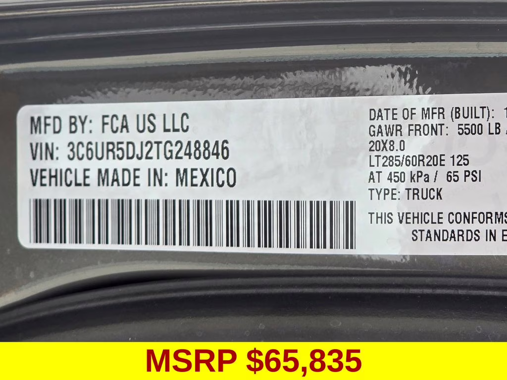 2026 Ceramic Gray Clearcoat Ram 2500 Big Horn 4X4 Truck