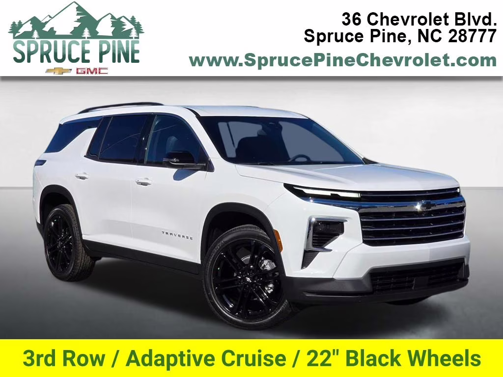 2026 Summit White Chevrolet Traverse LT FWD SUV