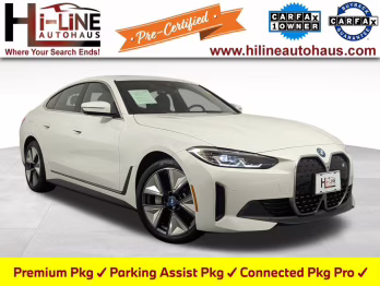 2023 Alpine White BMW i4 eDrive40 RWD Hatchback