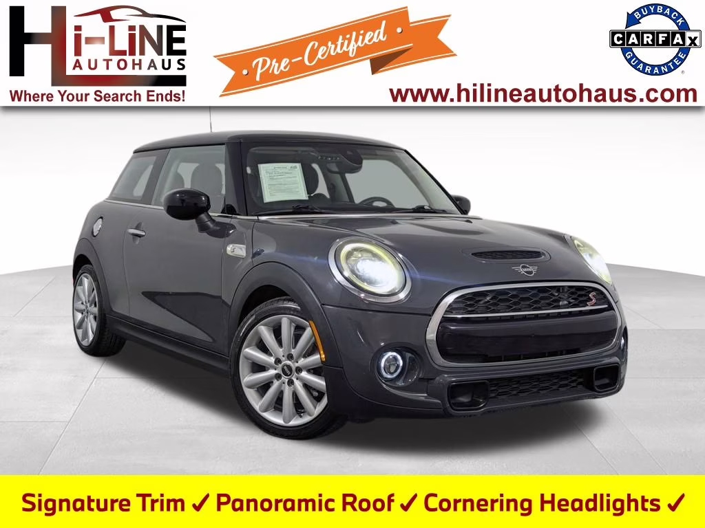 2020 Thunder Gray Metallic MINI Cooper S Signature FWD Hatchback
