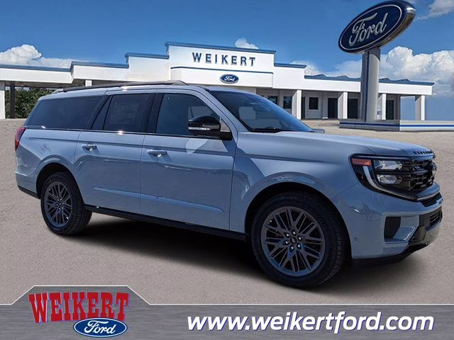 2025 Glacier Gray Metallic TriCoat Ford Expedition Max Platinum 4X4 SUV
