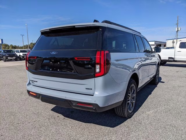 2025 Glacier Gray Metallic TriCoat Ford Expedition Max Platinum 4X4 SUV
