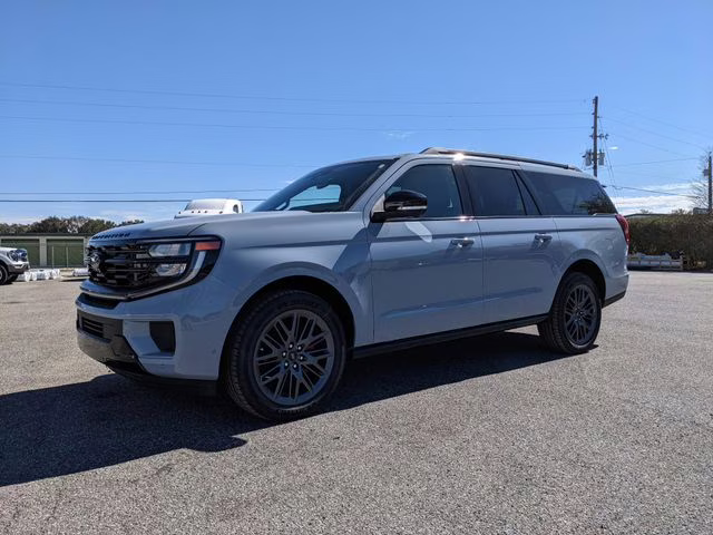 2025 Glacier Gray Metallic TriCoat Ford Expedition Max Platinum 4X4 SUV