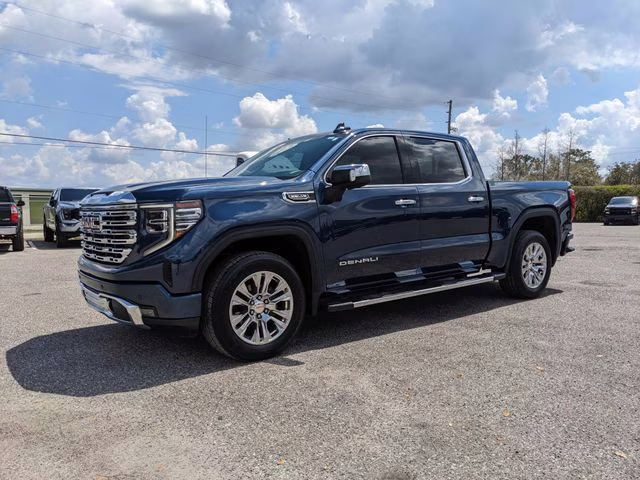 2022 Pacific Blue Metallic GMC Sierra 1500 Denali 4X4 Truck