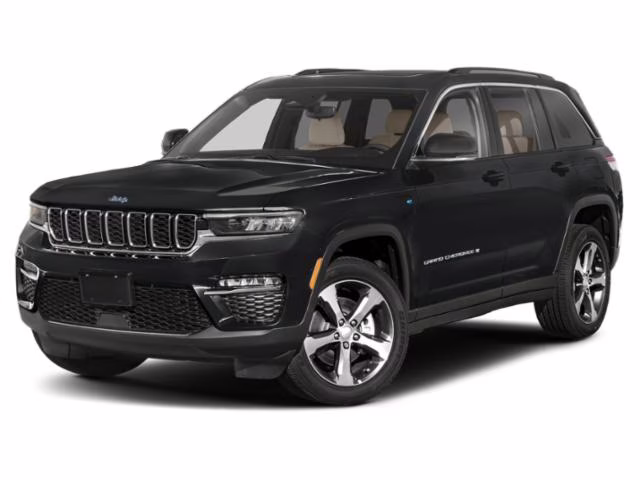 2024 Diamond Black Crystal Pearlcoat Jeep Grand Cherokee 4xe 4X4 SUV