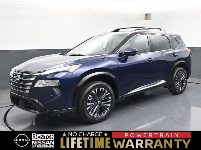 2026 Deep Ocean Blue Pearl Nissan Rogue Platinum AWD SUV
