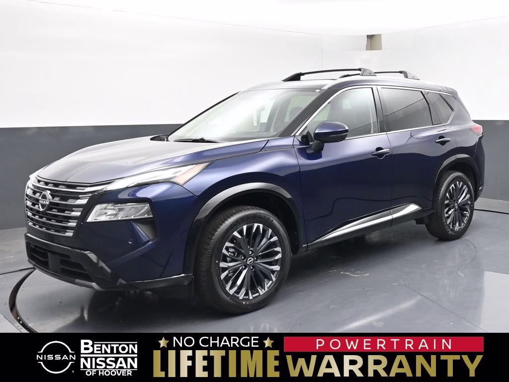 2026 Deep Ocean Blue Pearl Nissan Rogue Platinum AWD SUV