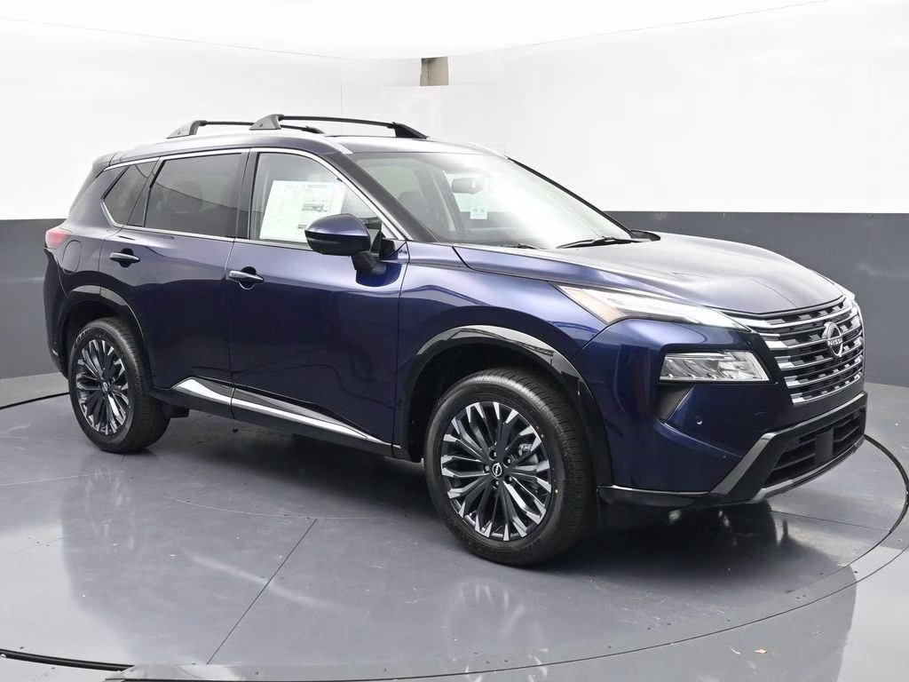 2026 Deep Ocean Blue Pearl Nissan Rogue Platinum AWD SUV