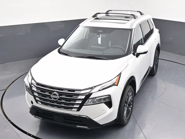 2026 Everest White Pearl Tricoat Nissan Rogue Platinum AWD SUV