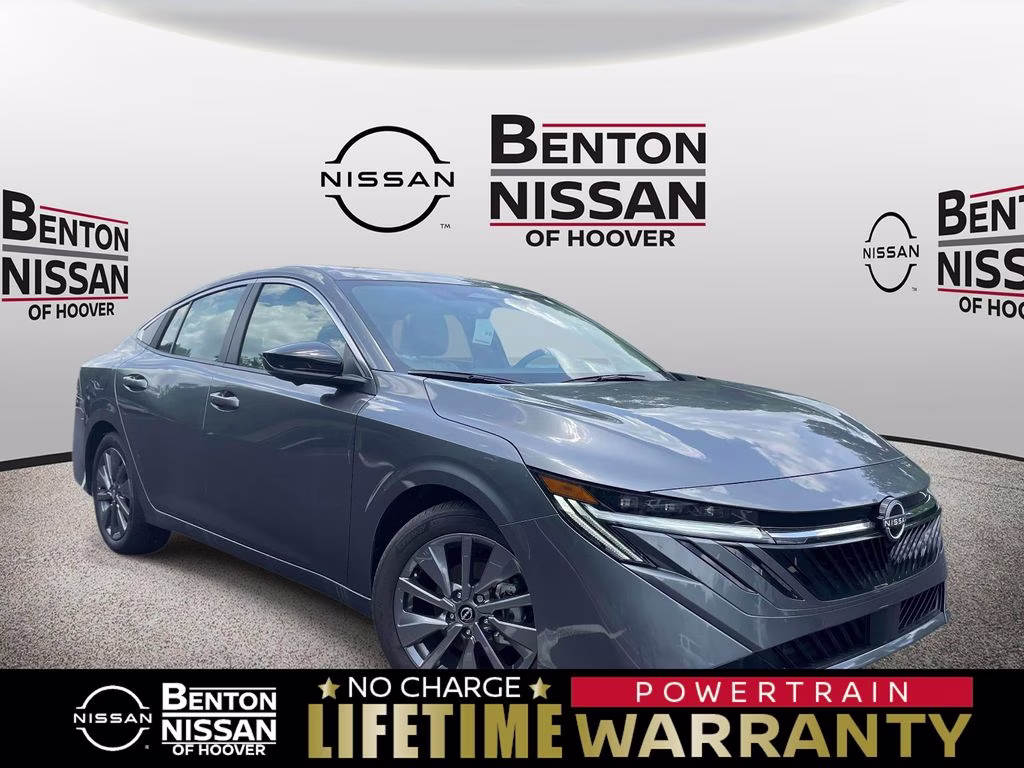 2026 Gun Metallic Nissan Sentra SL FWD Sedan