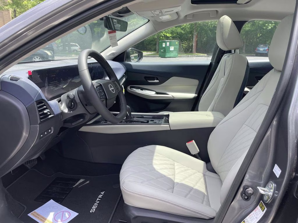 2026 Gun Metallic Nissan Sentra SL FWD Sedan