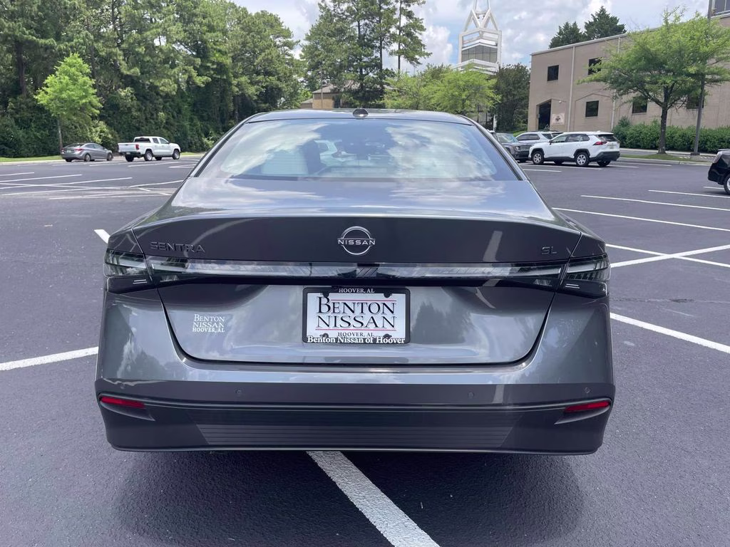 2026 Gun Metallic Nissan Sentra SL FWD Sedan