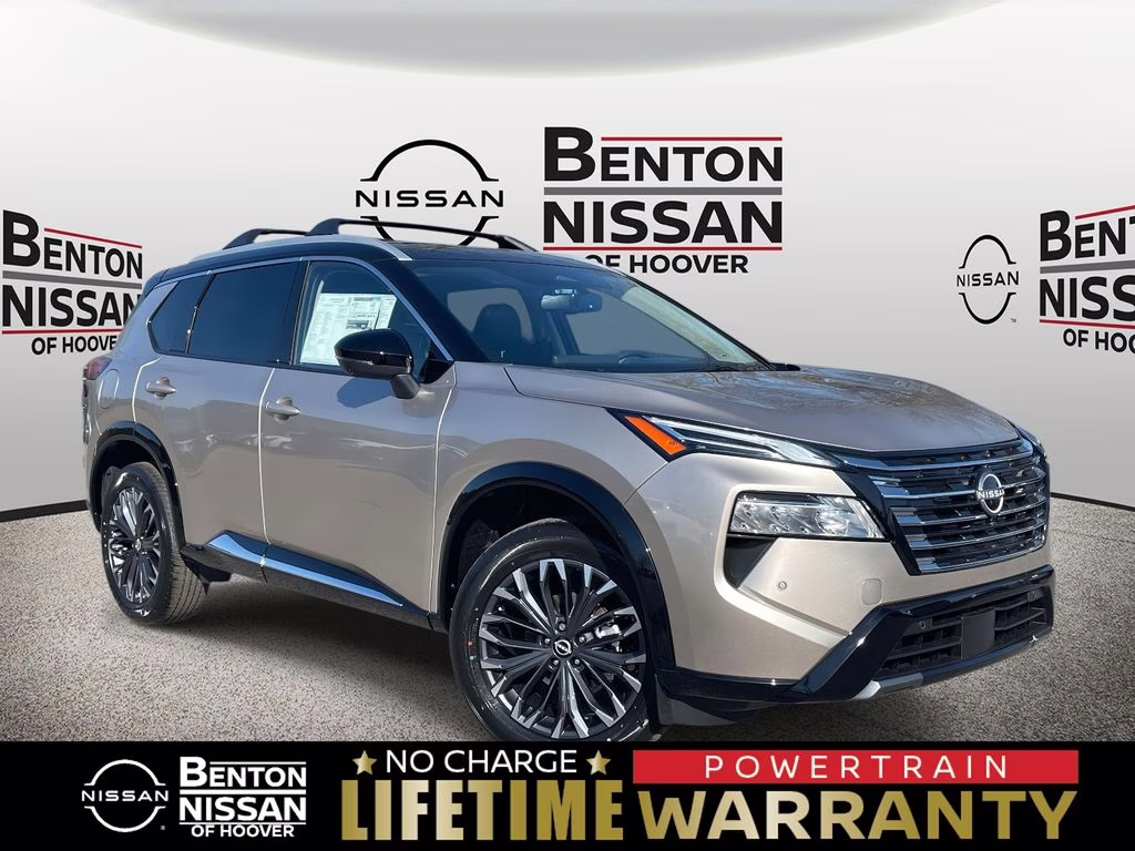 2026 Champagne Silver Metallic Nissan Rogue Platinum AWD SUV