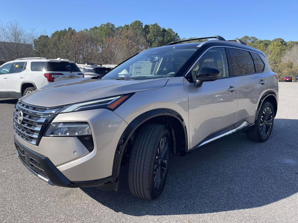 2026 Champagne Silver Metallic Nissan Rogue Platinum AWD SUV