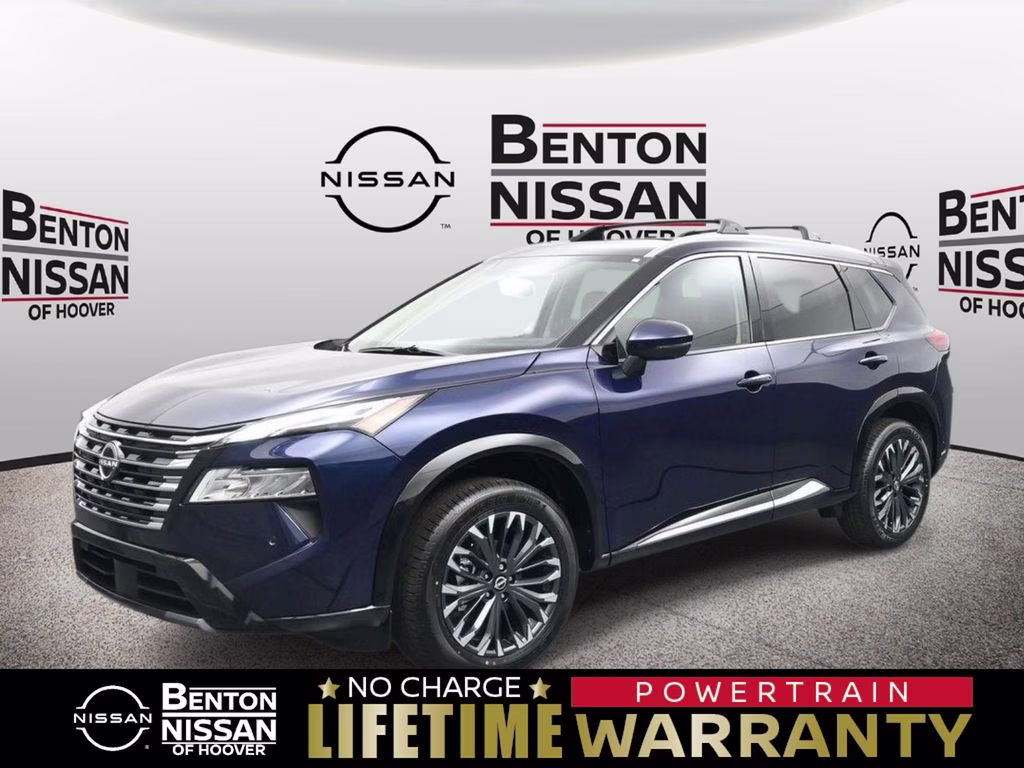 2026 Deep Ocean Blue Pearl Nissan Rogue Platinum AWD SUV