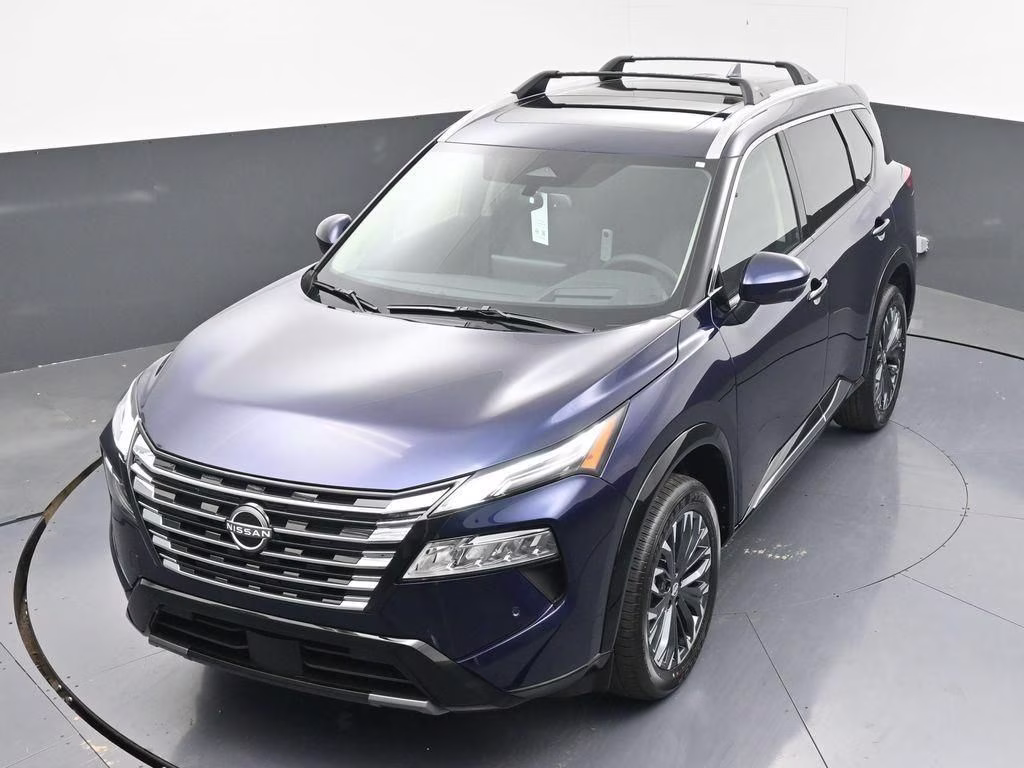 2026 Deep Ocean Blue Pearl Nissan Rogue Platinum AWD SUV