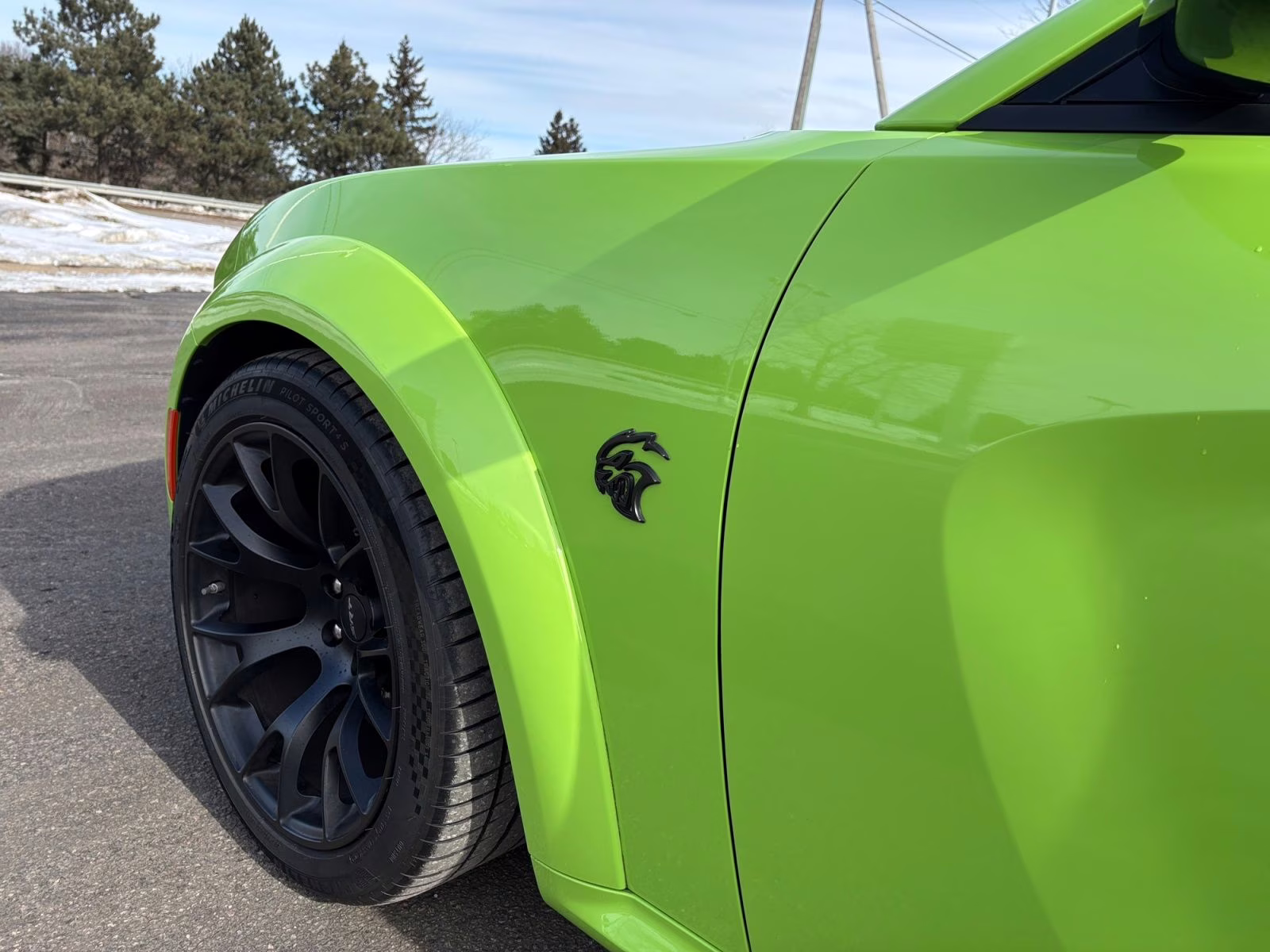 2023 Sublime Metallic Clearcoat Dodge Charger SRT Hellcat Widebody RWD Sedan