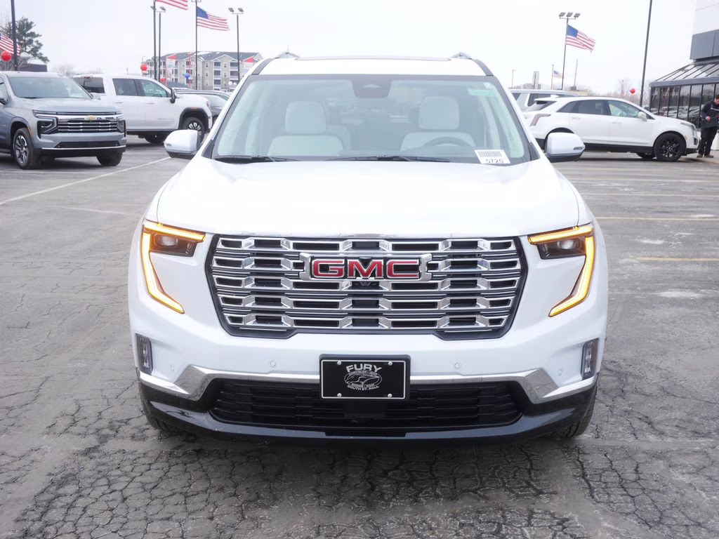 2026 Glacier White Tricoat GMC Acadia Denali AWD SUV